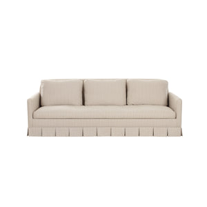 Pellicano Sofa Beige Stripe by Gillian Segal
