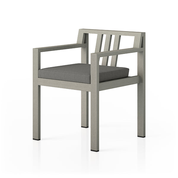 Monterey Outdoor Dining Armchair In Grey