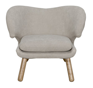 Valerie Chair with Wheat Fabric