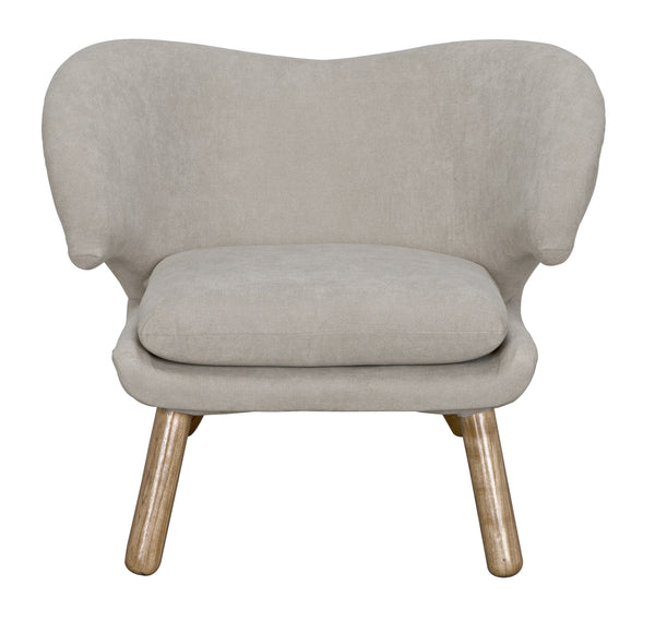Valerie Chair with Wheat Fabric