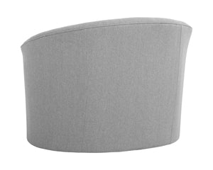 GRIMALDI SWIVEL ARMCHAIR - LIV DOVE