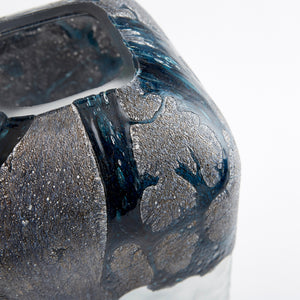 Large Bosco Vase in Blue and White