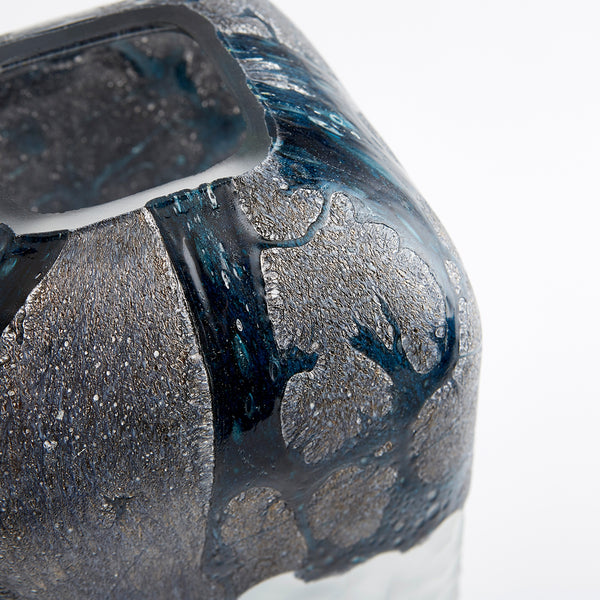 Large Bosco Vase in Blue and White