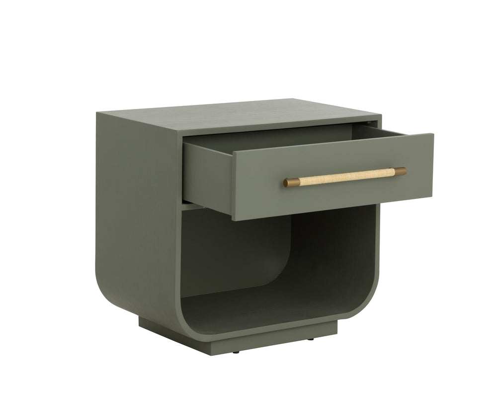 TARRANT NIGHTSTAND - SAGE GREEN