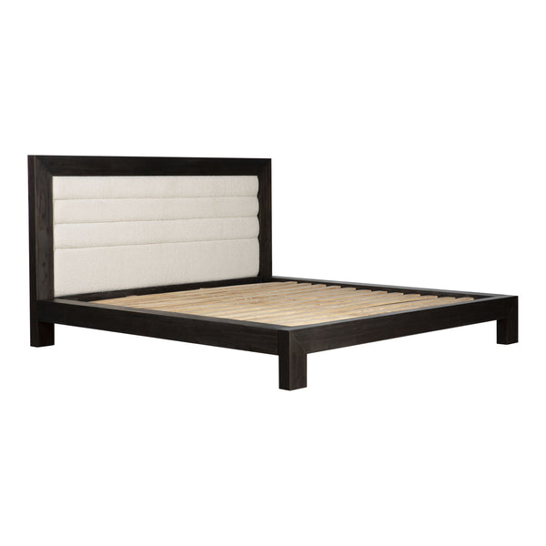 Moe's Ashcroft King Bed with Padded Headboard