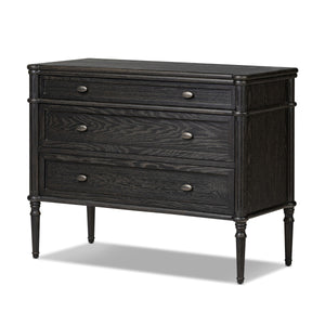 Toulouse Chest - Distressed Black