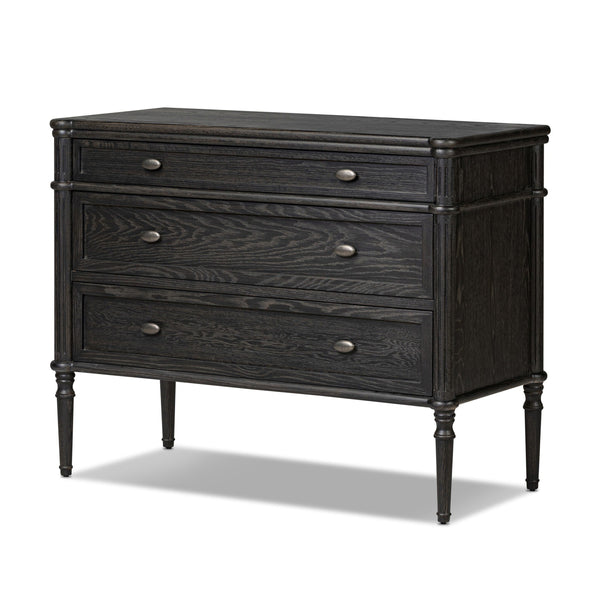Toulouse Chest - Distressed Black