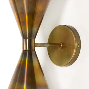 Clement Sconce In Burnt Brass