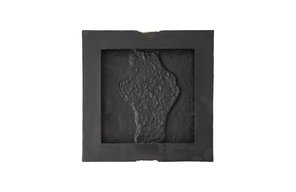 Geode Texture Panel Black And Gold, Wall Decor