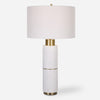 Ruse Whitewashed Table Lamp