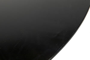Kaldera Industrial Steel Side Table in Matte Black
