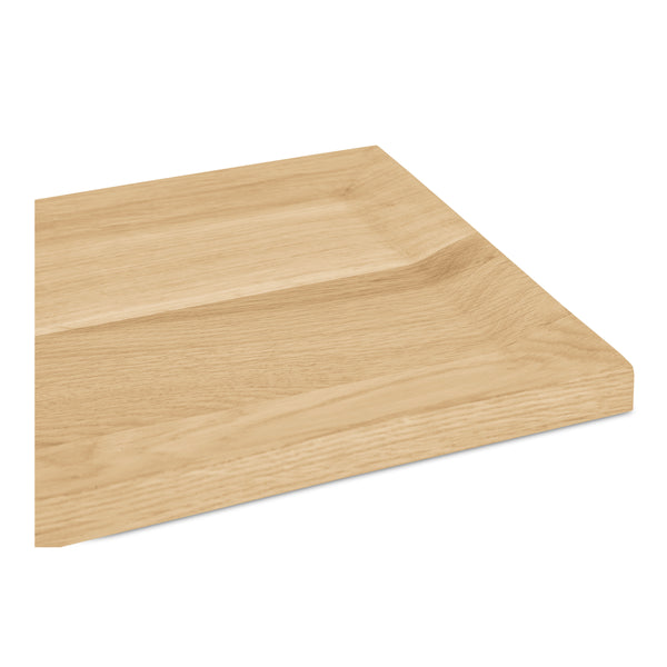 Harbor Tray Oak with Beveled Edge