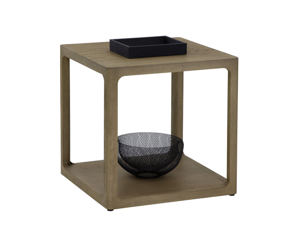 DONCASTER SIDE TABLE - SMOKE GREY