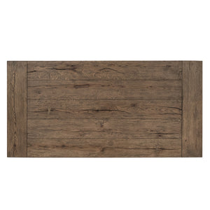 Troy Solid Wood Rectangle Coffee Table with Tapered Legs