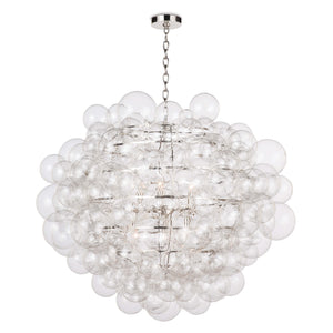 Nimbus Glass Chandelier (Clear)