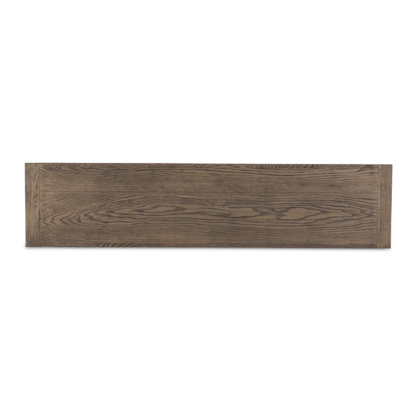 Warby Console Table in Worn Oak Veneer