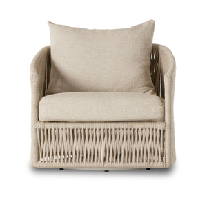 Porto Outdoor Swivel Chair - Faye Sand