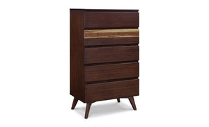 Sable Azara Five Drawer Chest