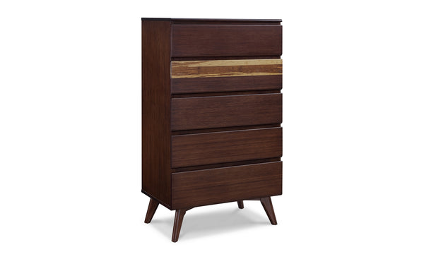 Sable Azara Five Drawer Chest