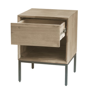 Hathaway KD Nightstand/Side Table, Drifted Sand