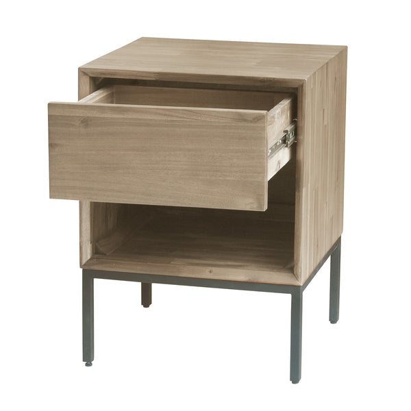 Hathaway KD Nightstand/Side Table, Drifted Sand