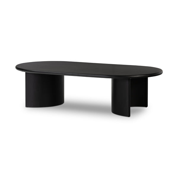 Paden Large Coffee Table In Aged Black