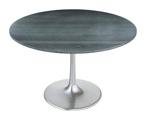 Metropolis Dining Table 48" Black