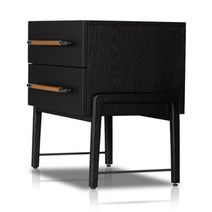Rosedale Nightstand in Ebony Oak