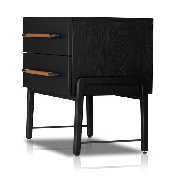 Rosedale Nightstand in Ebony Oak