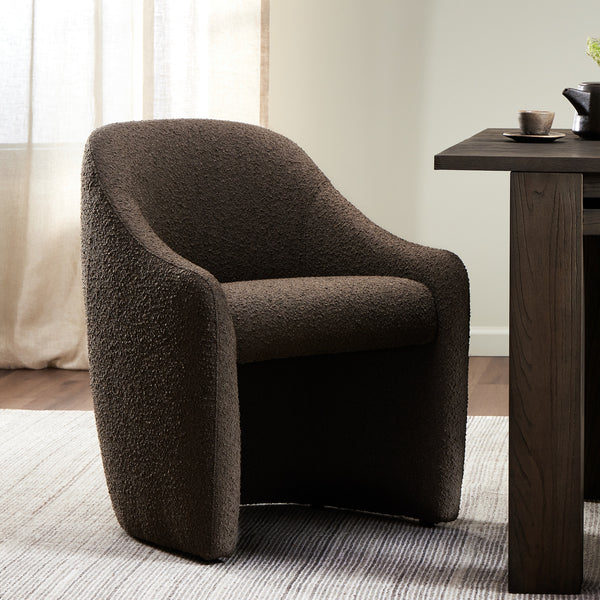 Levi Dining Chair in Knoll Clay