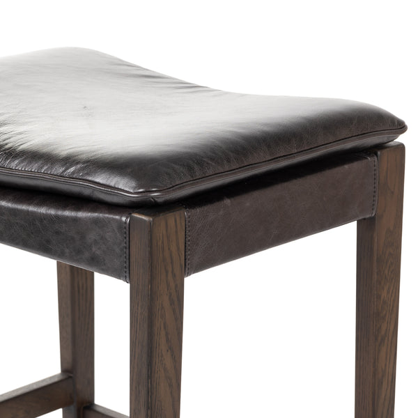 Aya Bar Stool in Sonoma Black