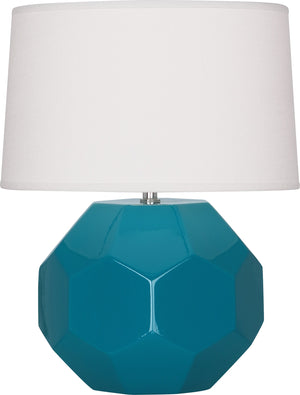 Peacock Franklin Table Lamp