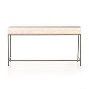 Trey Modular Writing Desk In Dove Poplar