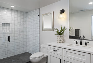 Harper 1 Light Wall Sconce in Matte Black Finish