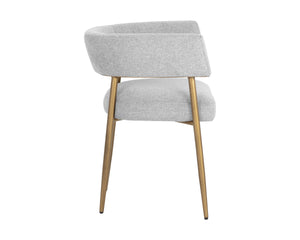 MAESTRO DINING ARMCHAIR - BELFAST HEATHER GREY