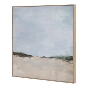 Grasslands Framed Painting in Multicolor