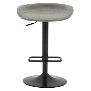 Rogue Gaslift Bar Stool In Vintage Mist Gray (Set of 2)