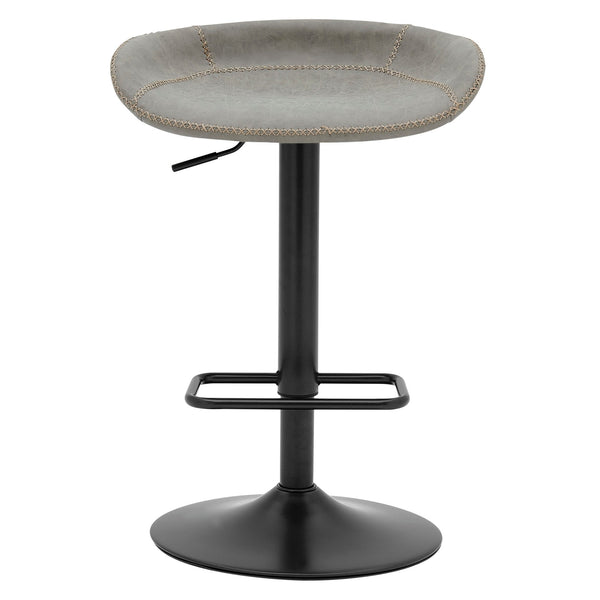 Rogue Gaslift Bar Stool In Vintage Mist Gray (Set of 2)