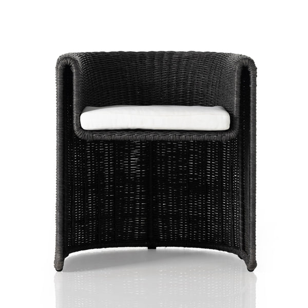 Tucson Outdoor Dining Armchair In Coal