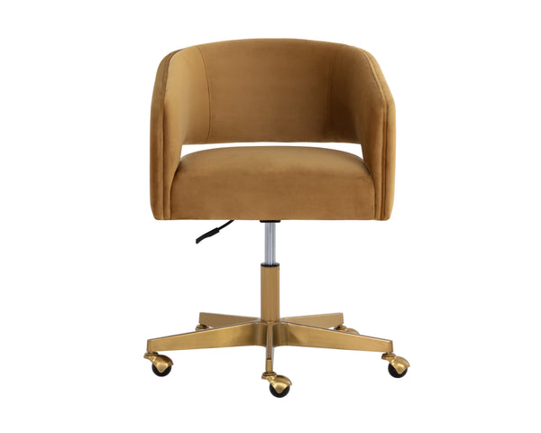 CLAREN OFFICE CHAIR - GOLD SKY