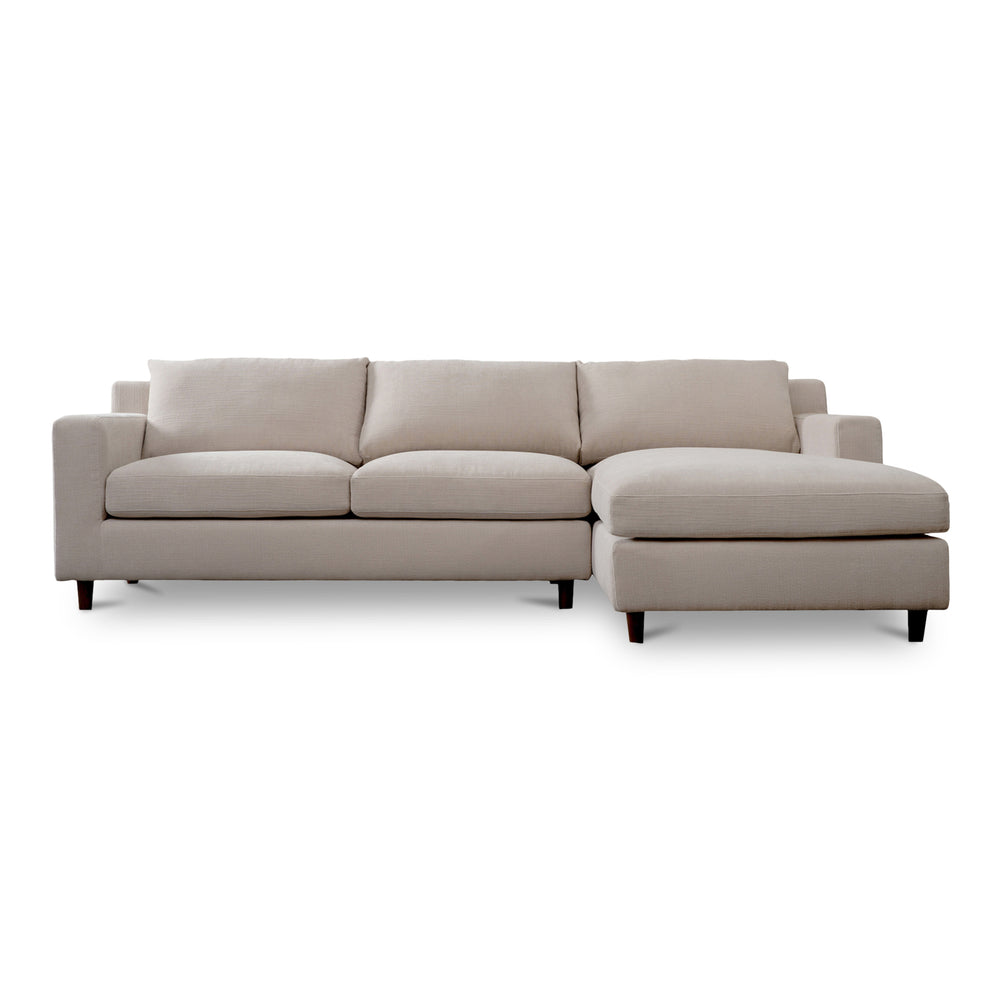 Moe's Hutton Right Sectional in Beige
