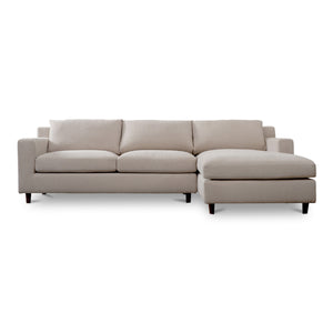 Moe's Hutton Right Sectional in Beige
