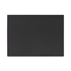 Moe's Reagan Black Nightstand with Metal Handles