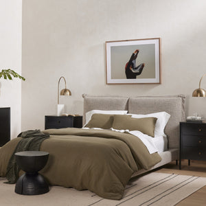 Inwood King Bed - Merino Porcelain