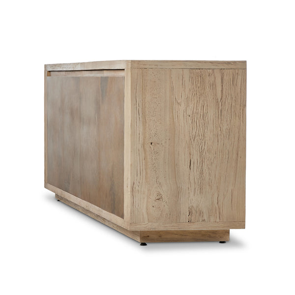Redondo Media Console in Bleached Alder
