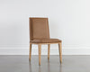 KALLA DINING CHAIR - MILLIKEN COGNAC