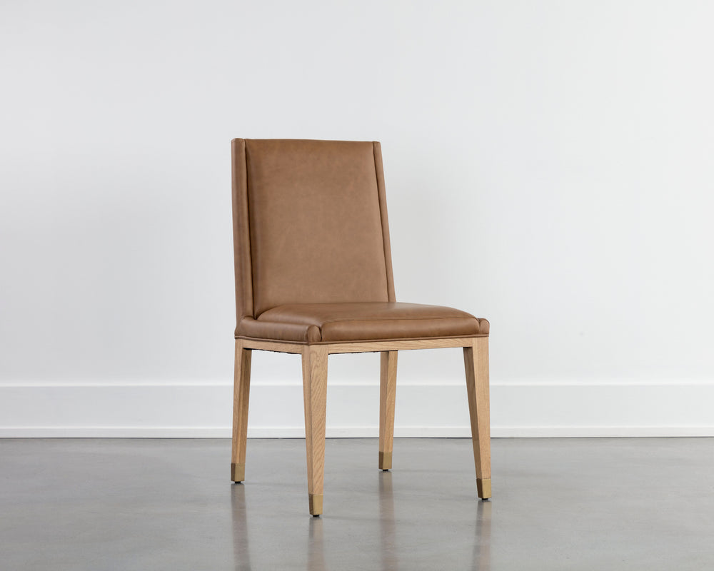 KALLA DINING CHAIR - MILLIKEN COGNAC