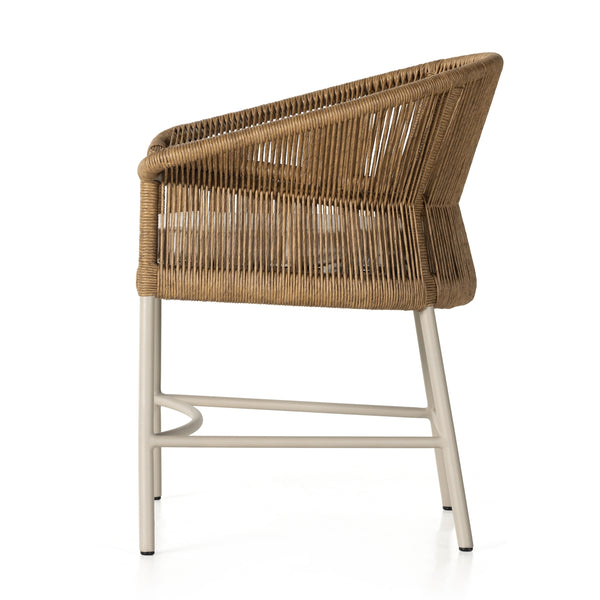Irving Outdoor Dining Armchair In Sand