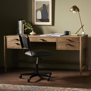 Glenview Desk In Weathered Oak