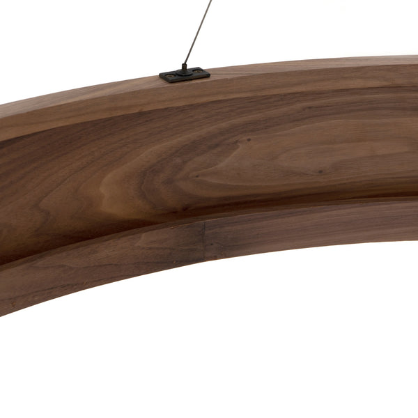 Baum Small Chandelier In Dark Walnut